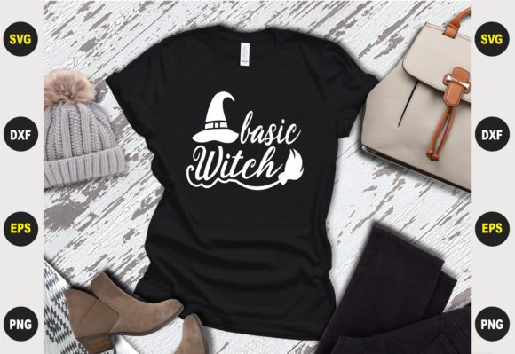 Basic Witch Design: A Charming Addition for Embroidery Projects