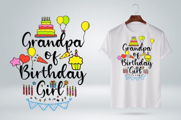 Grandpa of the Birthday Boy: A T-Shirt Design Gem