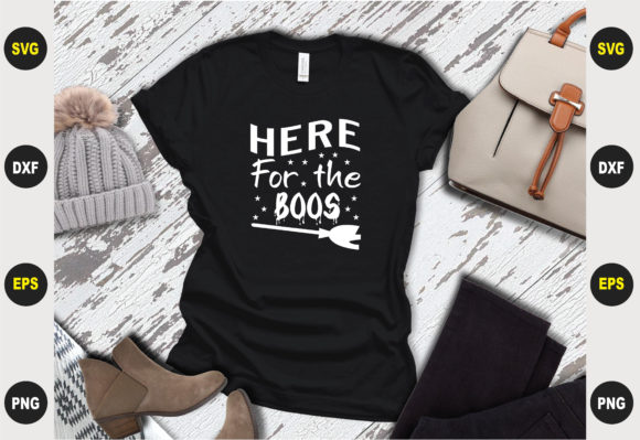 Here for the Boos: A Charming Halloween Embroidery Design