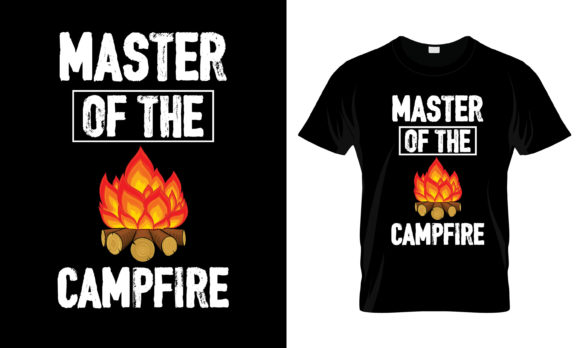 Master of the Camfire T-shirt: A Graphics Gem for Print Templates