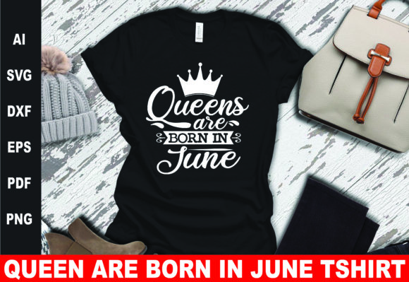 Queens Are Born in June SVG: A Versatile Graphics Asset