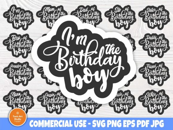 Review: Birthday Boy SVG, Birthday Shirt Designs for Graphics and Crafts