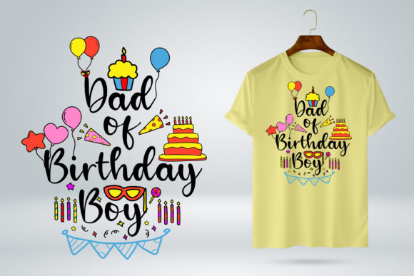 Review: Dad of the Birthday Boy T-Shirt Graphics