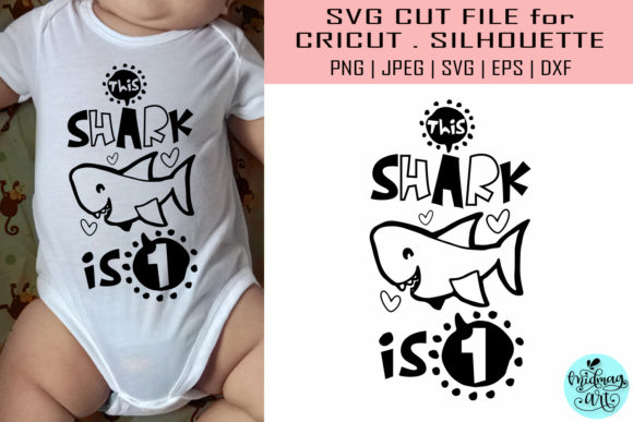 Review: This Shark is One, First Bday Graphics for T-Shirt Designs