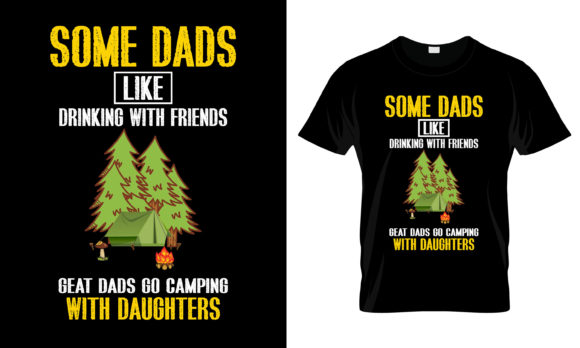 Some Dads Like Drinking T-Shirt: A Versatile Graphic for Publishers